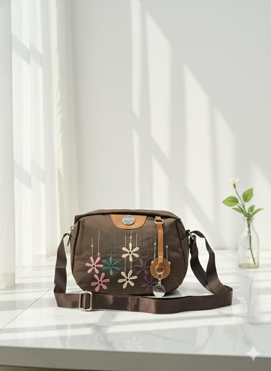Embroidered Floral Crossbody Bag – 8 Beautiful Colours