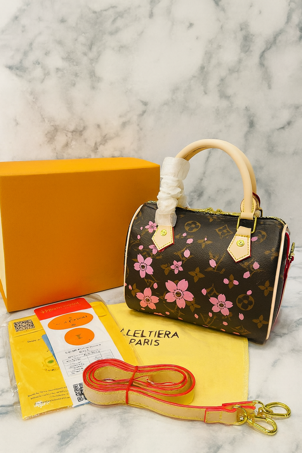 Floral Print Mini Handbag