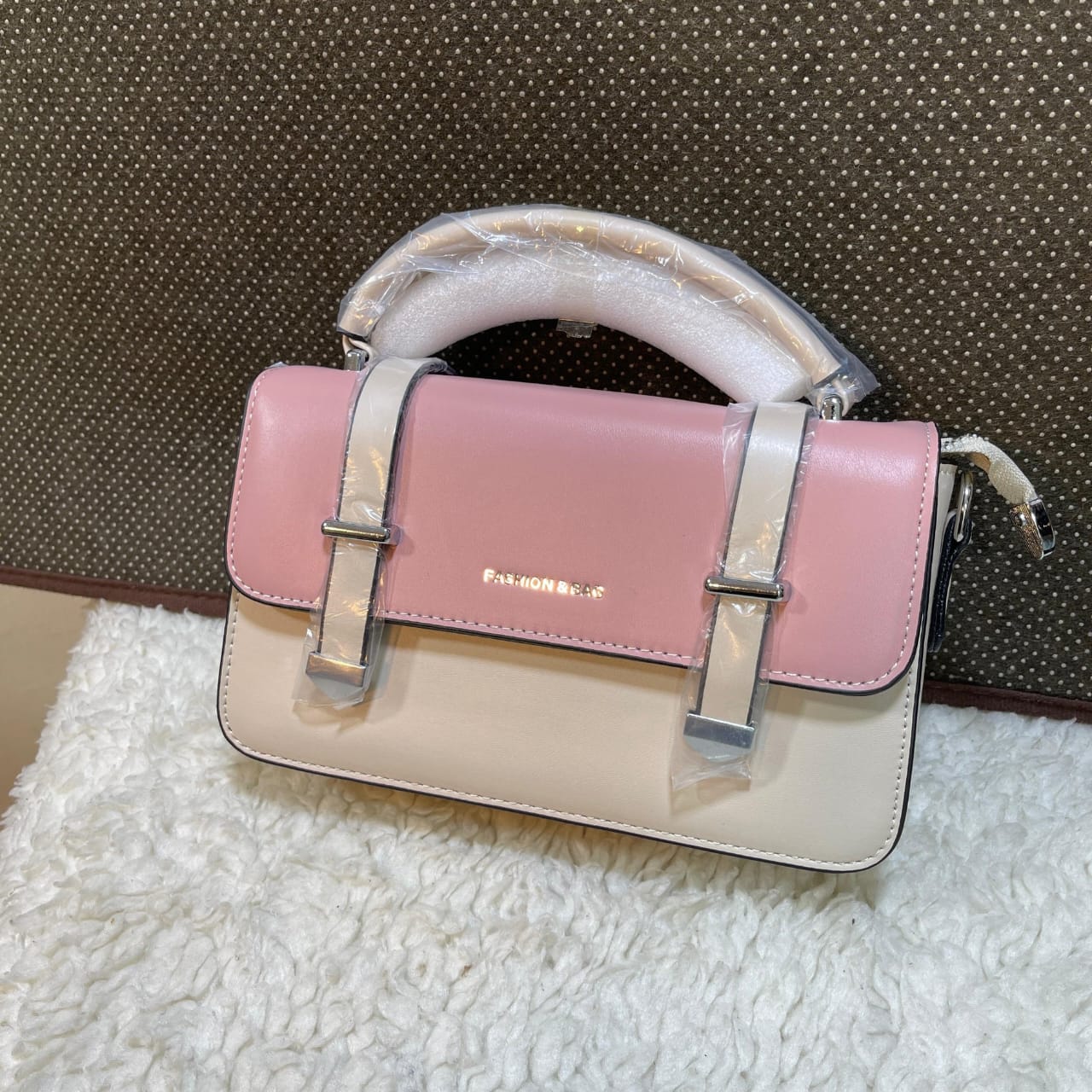 Two-Tone Trendy Shoulder bags