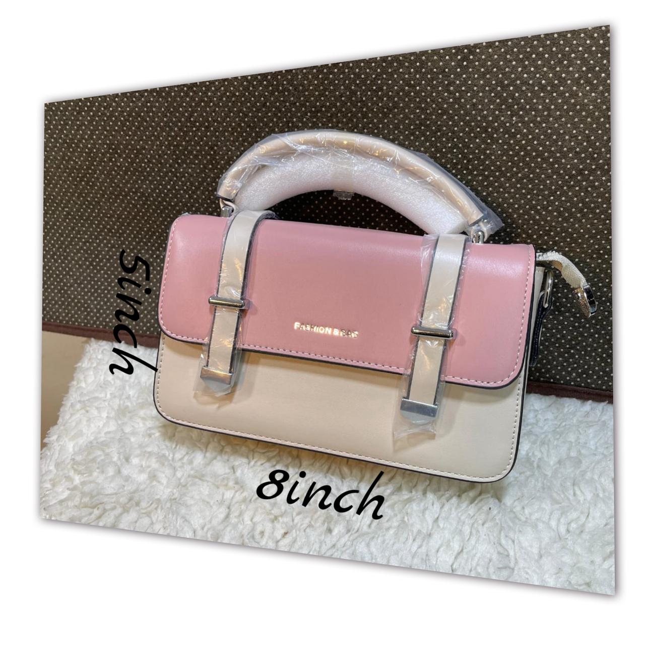 Two-Tone Trendy Shoulder bags