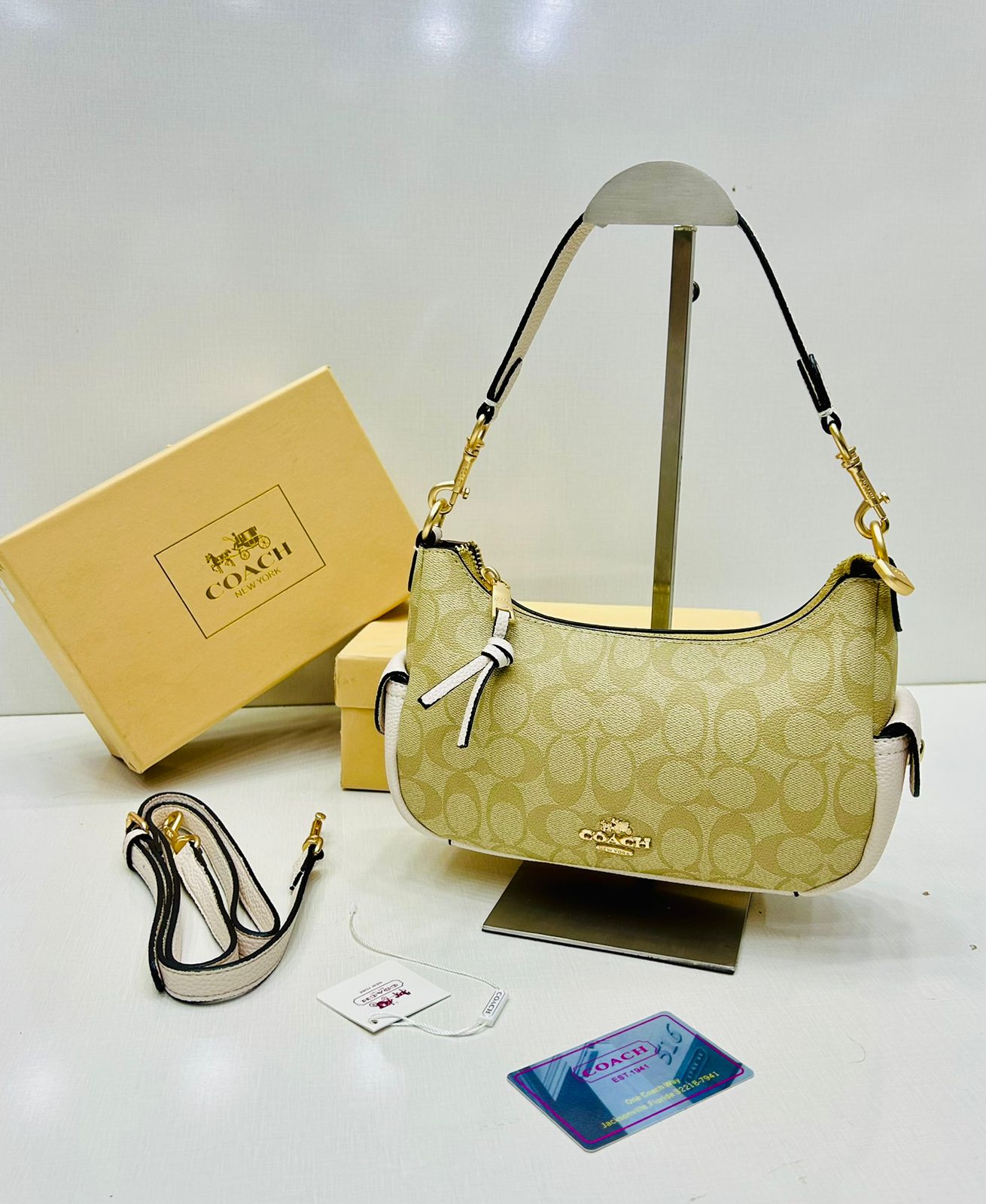 Luxury Textured Shoulder Bag