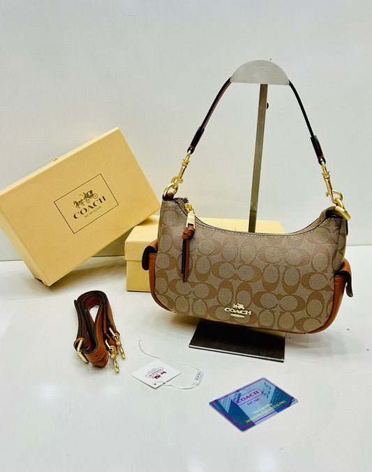 Luxury Textured Shoulder Bag