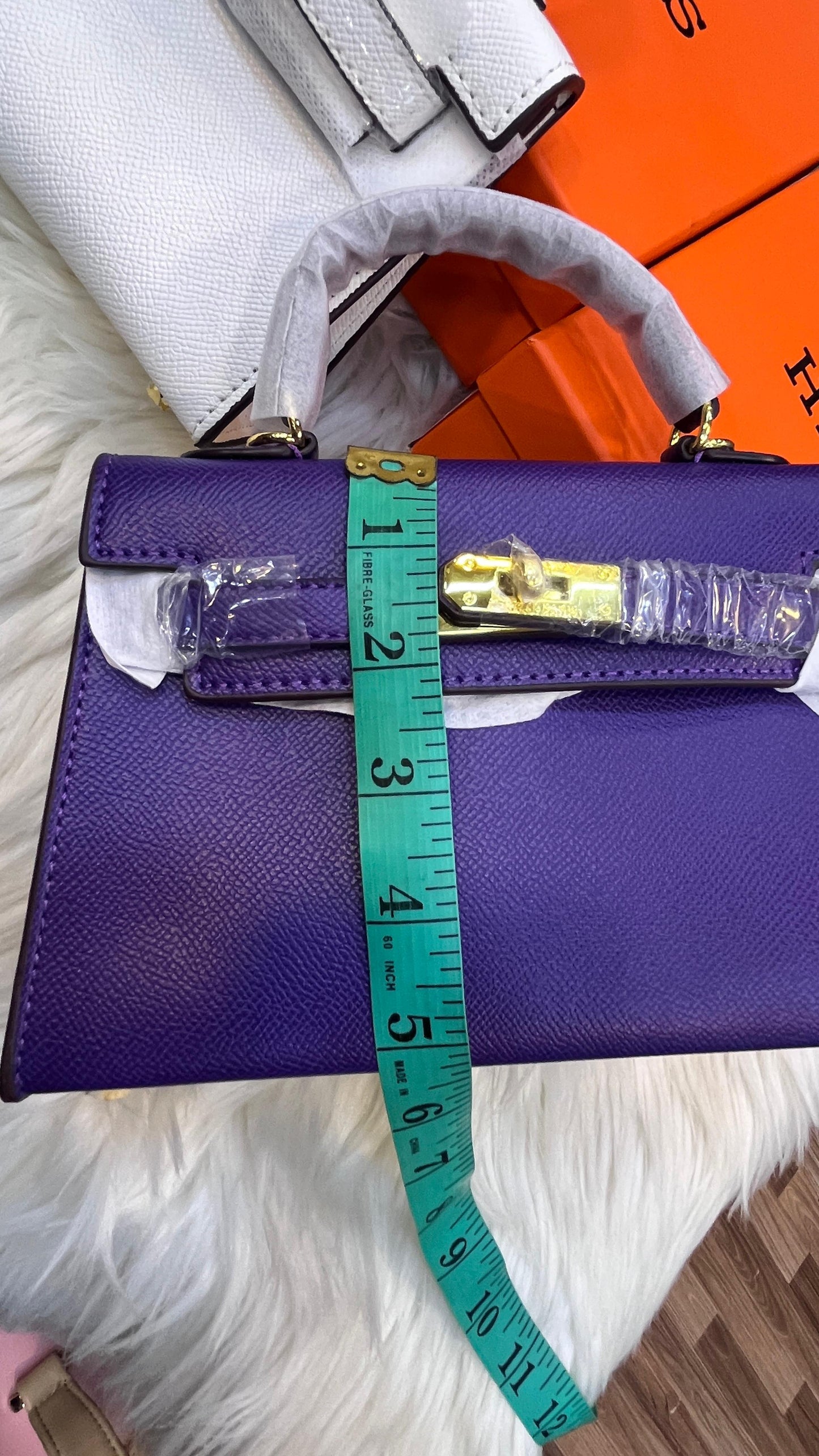 Premium Mini Top-Handle Leather Bag