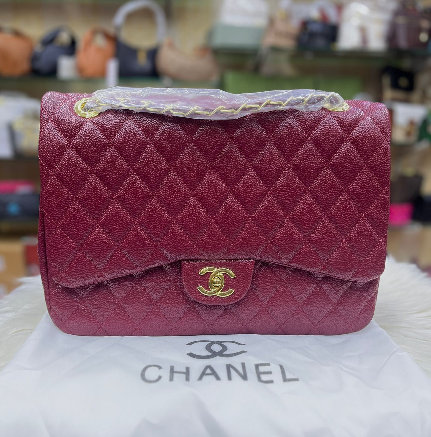 Elegant Quilted Leather Shoulder Bag